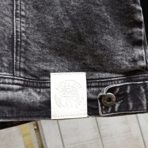 BORN FLY Embroidered Denim Jacket - Picture 14 of 16